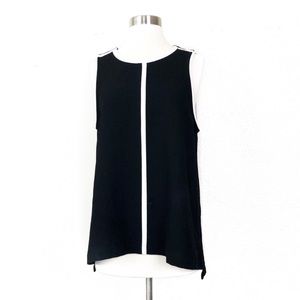 Madewell | black Crepe Canal Tank Top Size XS